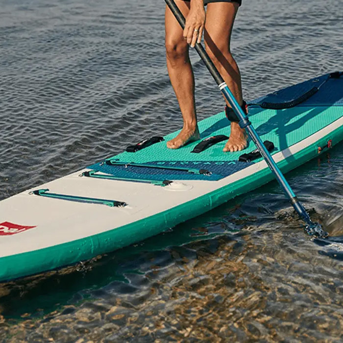 2024 Red Paddle Co 12'0'' Voyager MSL Stand Up Paddle Board & Prime Lightweight Paddle 001-001-002-0063  Blue